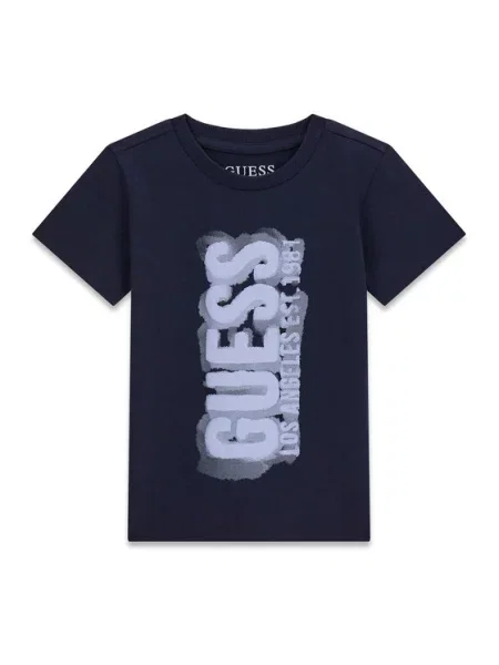 Guess T-Shirt granatowy