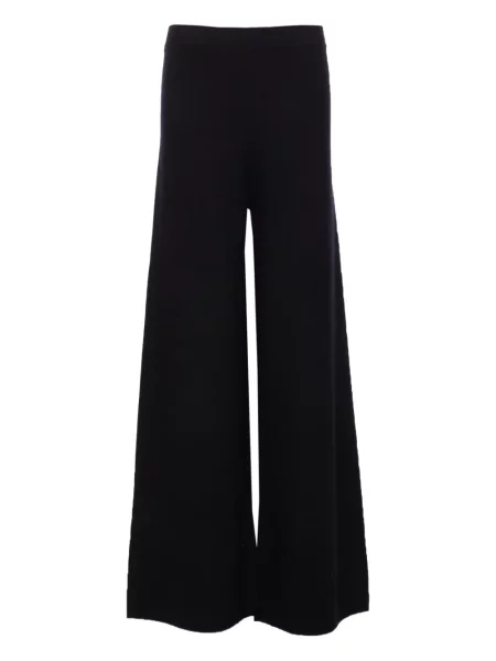 Pantaloni Max Mara tricotate negru