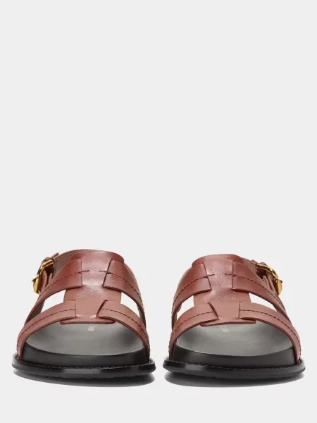 Кожаные босоножки Cole Haan коричневые