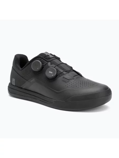 Încălțăminte de ciclism de platformă pentru bărbați Fox Racing Union BOA Flat black negru