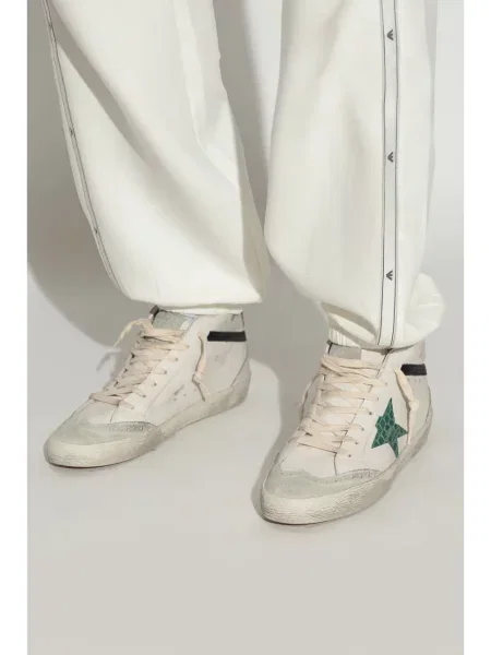 Klasikinės sportbačiai Golden Goose Mid Star balta