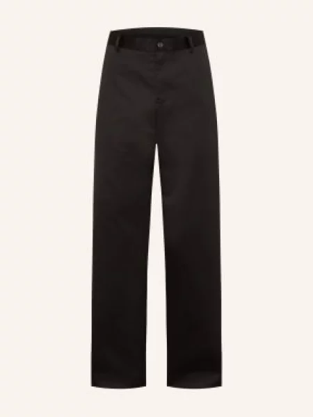 Acne Studios Kalhoty Regular Fit černá