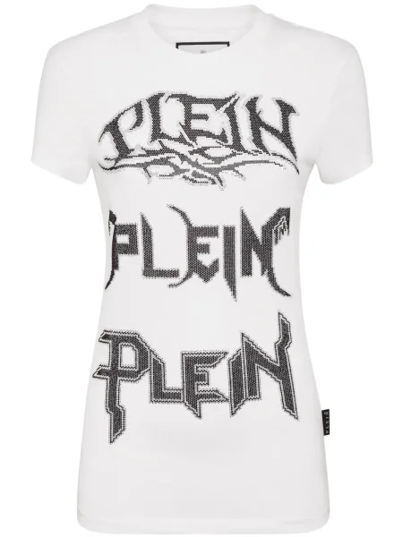 Tricou Philipp Plein alb