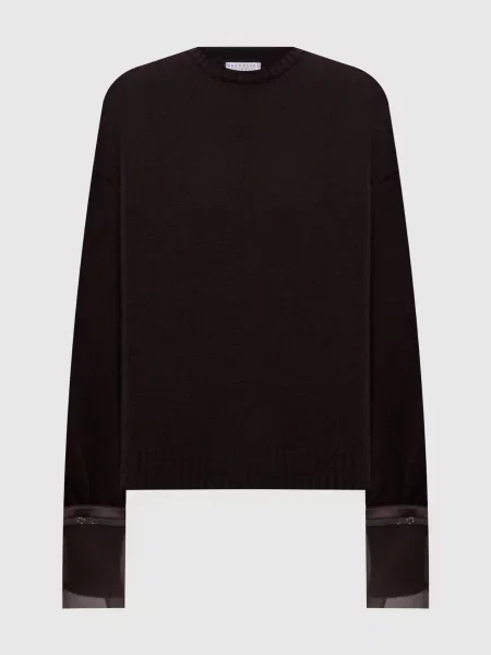 Свитер Brunello Cucinelli коричневый
