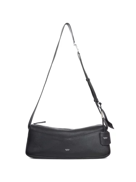 Geantă de mână Max Mara din piele negru