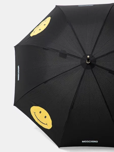 Moschino umbrelă negru