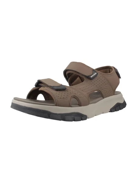 Sandały Skechers brązowe