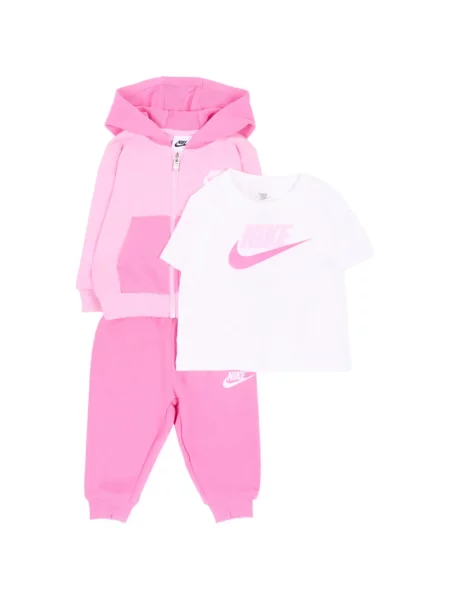 Komplet dresowy dziecięcy Nike różowy