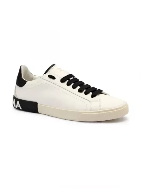 Dolce & Gabbana De piele sneakers Portofino alb
