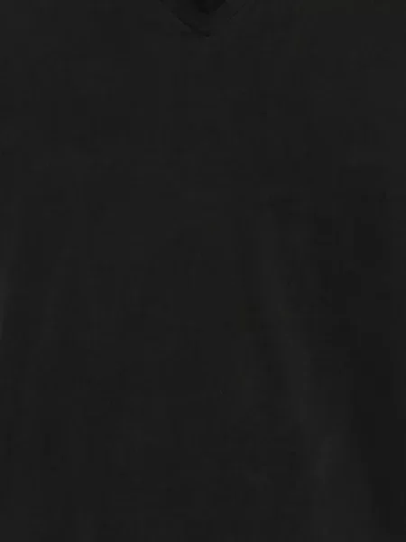 Tricou Rrd cu decolteu în V negru