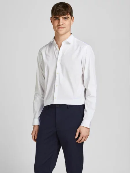 JACK & JONES Košulja Cardiff prljavo bijela
