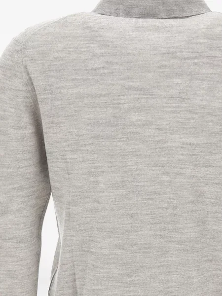 Lung cardigan Gran Sasso gri