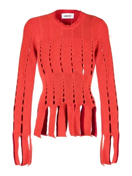 Top Ambush tricotate portocaliu