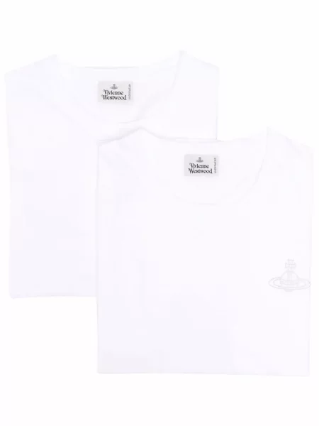 Tricou Vivienne Westwood cu imagine alb