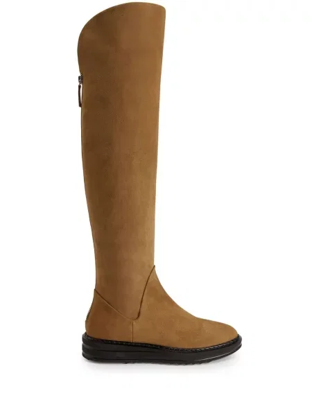 Botine Giuseppe Zanotti din piele de căprioară maro