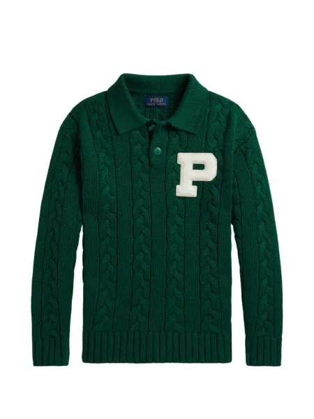 Sweter dziecięcy Polo Ralph Lauren zielony