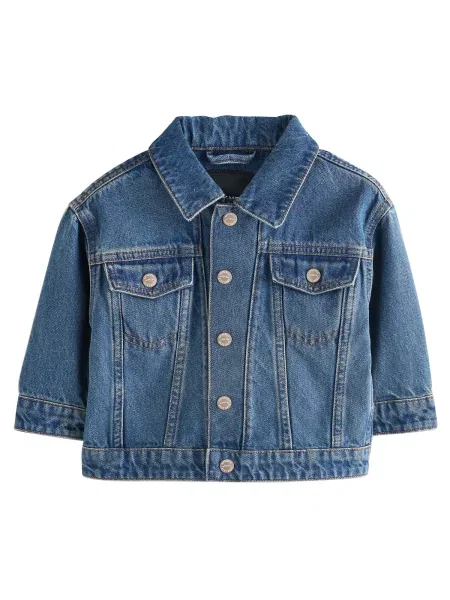 Next Geacă de primăvară-toamnă denim albastru