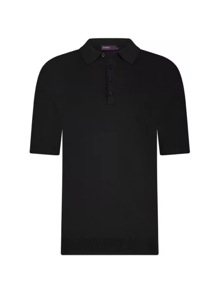 Koszulka polo Aeden czarna