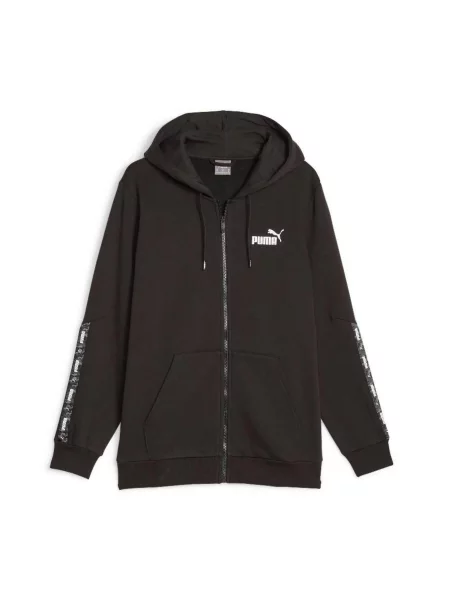 Bluza Puma ESS Tape Camo Full Zip czarna