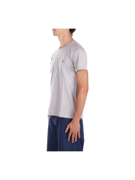 T-shirt z wyhaftowanym logo Polo Ralph Lauren szara