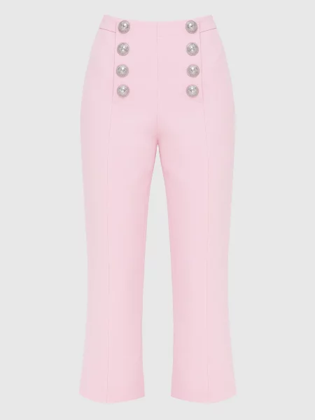 Брюки Balmain розовые