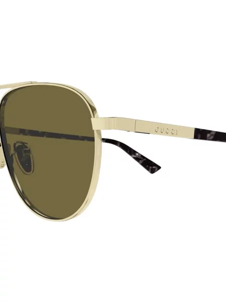 Ochelari de soare Gucci auriu
