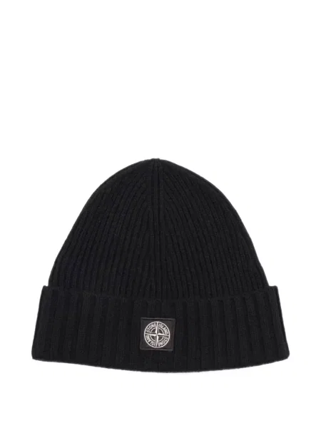 Czapka dziecięca Stone Island czarna