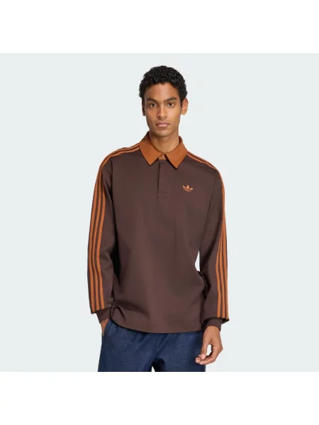 Pruhované polotričko Adidas s dlouhými rukávy