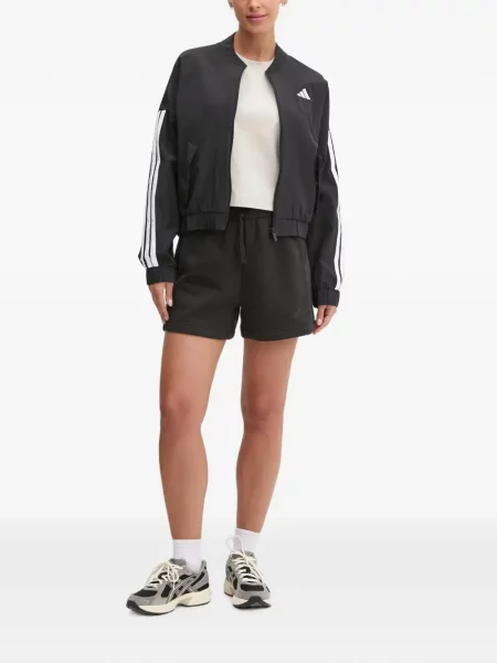 Lung papuci Adidas cu mâneci lungi cu dungi albastru
