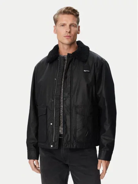 Karl Lagerfeld Jeans Geacă negru