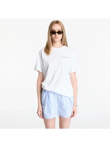 Футболка Sporty & Rich для фитнеса белая