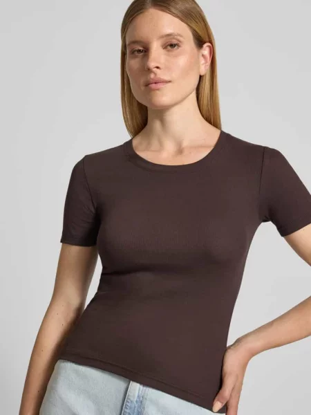 T-shirt z okrągłym dekoltem model ALEXIS' Samsoe Samsoe