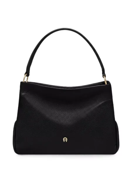 Geantă shopper Aigner din piele negru