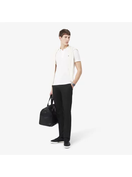 Lacoste Koszulka Polo Slim Fit Z Piki biała