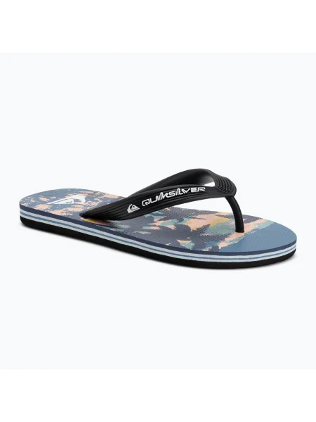 Șlapi pentru copii Quiksilver Molokai Art 25 Youth fiery coronet blue tropicamo albastru