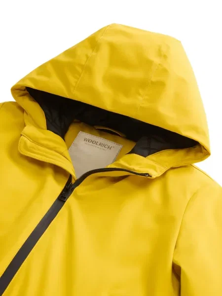 Kurtka dziecięca Woolrich żółta