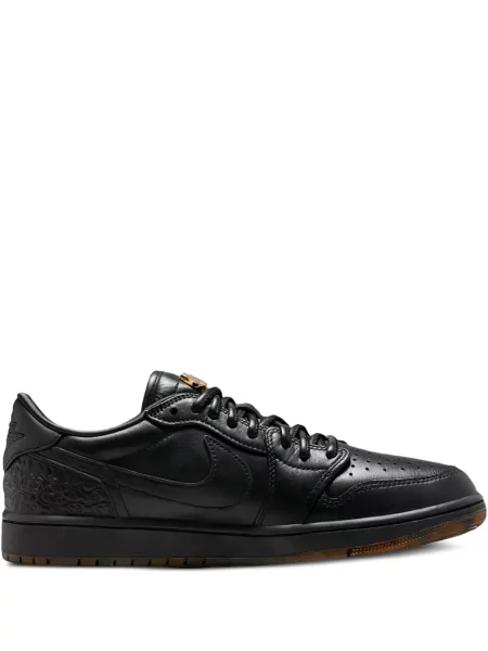 Маратонки Nike Air Jordan с връзки с дантела с пера черно