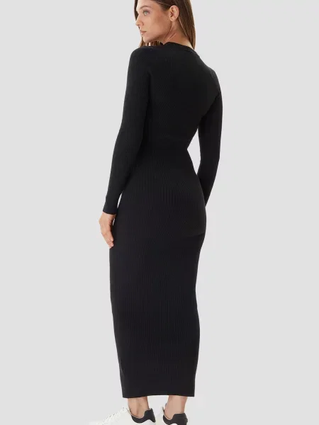 Сукня міді GUESS чорний