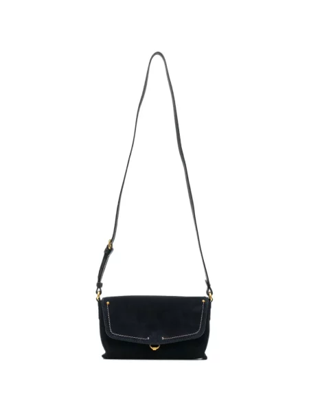 Geanta crossbody Gianni Chiarini din piele de căprioară albastru