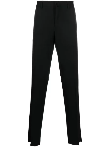 Pantaloni Lanvin din satin negru