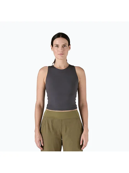 Дамска тениска за трекинг Patagonia Reversible Tank black черно