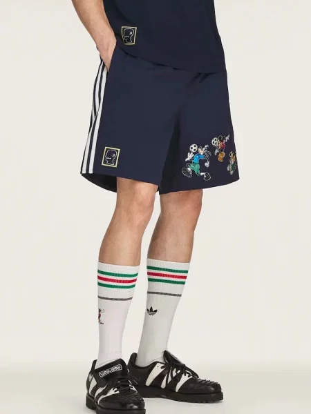 Adidas Originals Braindead x Disney pantaloni scurți pentru bărbați marină