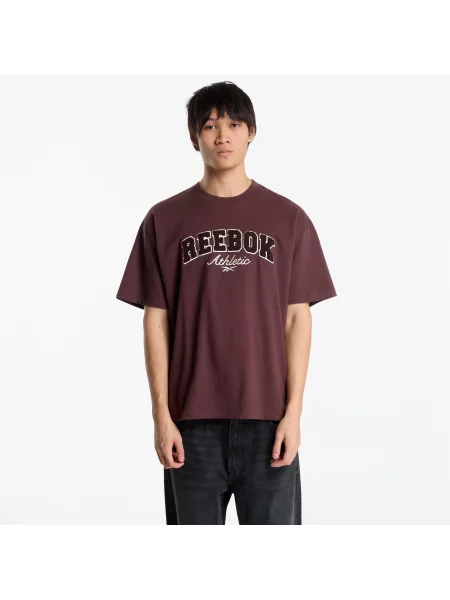 Tricou Reebok Elevated Athletic Varsity T-Shirt Dark Cocoa L