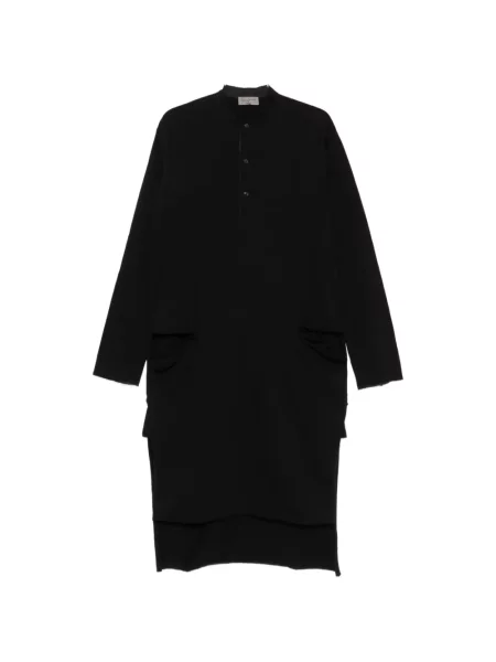 Dlouhé tričko Yohji Yamamoto černé