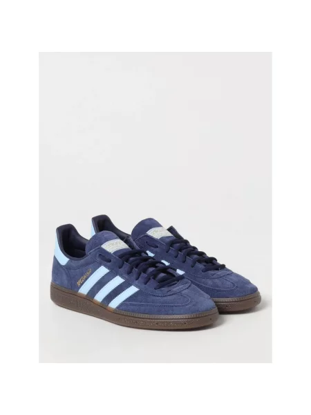 Sneakersy Adidas Originals zamszowe casual niebieskie