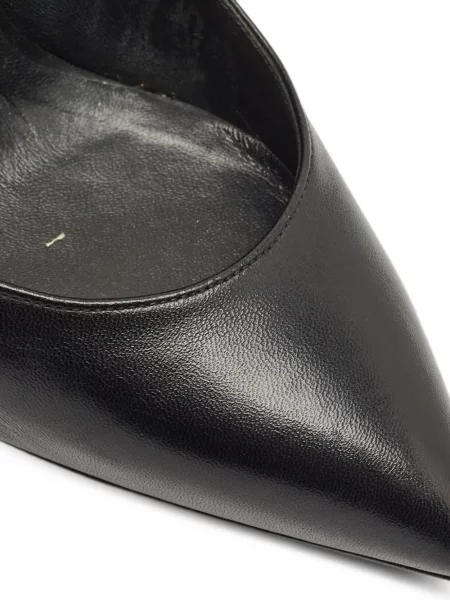 Pantofi cu toc Casadei cu bretele negru