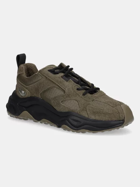 Маратонки Steve Madden Serpent-H зелено