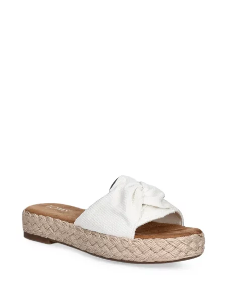 Papuci Toms alb