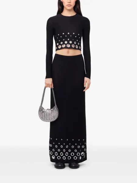 Cropp top Rabanne negru
