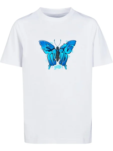 Tricou copii Mister Tee alb
